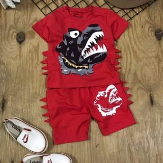 Combo 2 bộ thun bé trai
