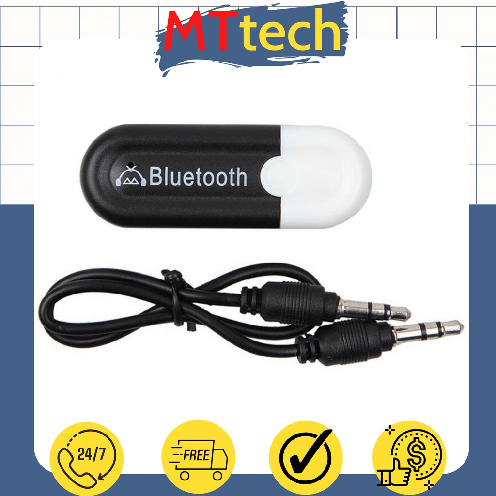 Usb Bluetooth Dongle Hjx-001 Tạo Bluetooth Cho Loa & Amply - LOẠI 1 Bảo Hành 12 Tháng Usb Phát Bluetooth Cho Loa MTtech