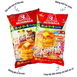 Bột làm bánh pancake morinaga 600gr nhật bản cho bé