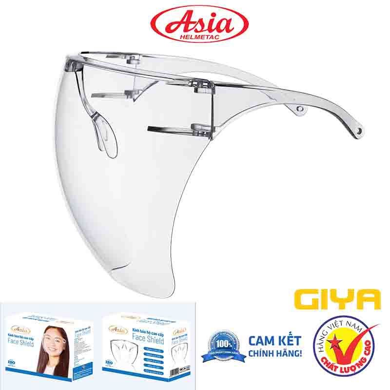 Kính bảo hộ cao cấp ASIA Face Shield chống giọt bắn ,chống dịch covis