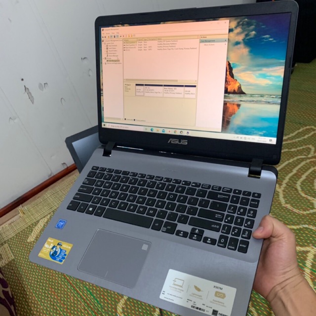 Asus x507u celeron n4000 soi đẹp dã man