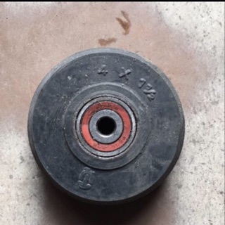 Bánh xe cao su phi 100mm và 125mm có bi ( giá 1c )