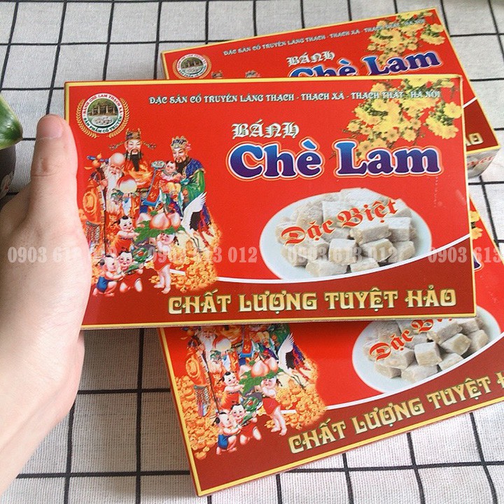 Chè lam ️FREESHIP️ Bánh chè lam Thạch Xá - Thạch Thất - Hà Nội mềm dẻo làm quà biếu (LOẠI 300G)