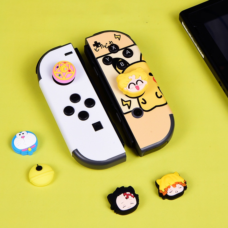 Bộ 4 Nắp Đậy Nút Bấm Cho Tay Cầm Chơi Game Nintendo Switch Lite Ốp/Switch OLED | WebRaoVat - webraovat.net.vn