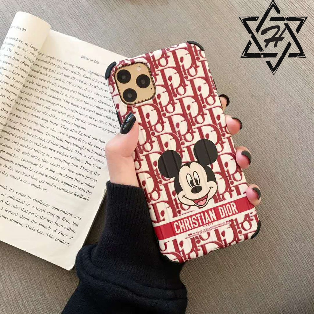 Ốp Điện Thoại Chống Rơi In Hình Chuột Mickey Minnie Đáng Yêu Cho Iphone 12promax Xsmax Xr 8 / 7plus | BigBuy360 - bigbuy360.vn