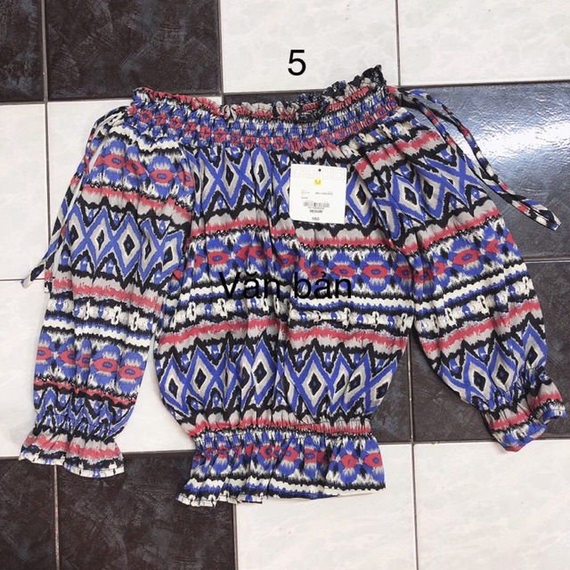 Thanh lý áo kiểu nữ lệch vai
