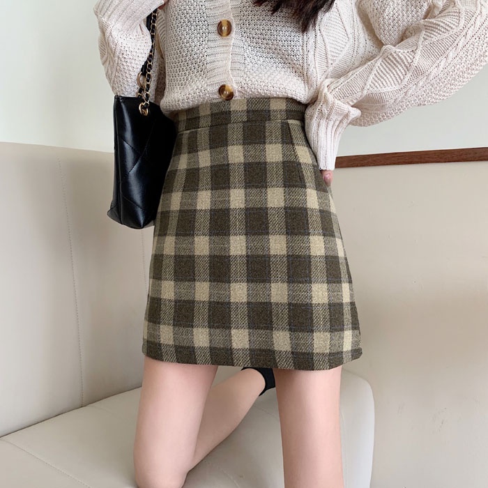 Váy mỏng dáng rộng phong cách Hàn Quốc thời trang thu đông mới