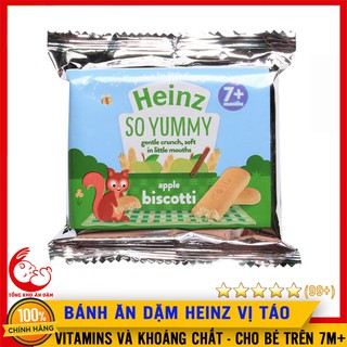 Bánh Ăn Dặm HEINZ Vị Táo Cho Bé Từ 7M+ (Date 2022) - 5000157067845