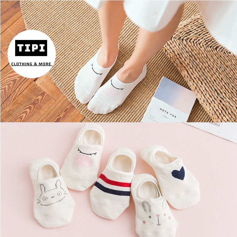 Set 5 đôi tất ngắn cổ dễ thương