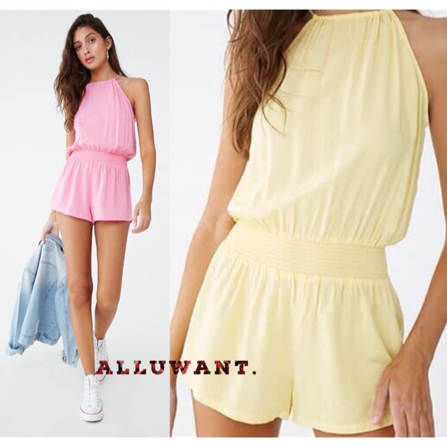 Bộ Smocked Trim Romper F21