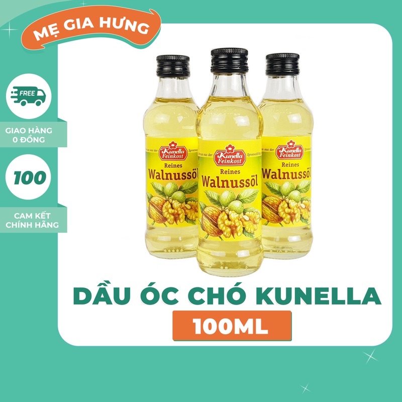 Dầu óc chó Kunella 100ml Đức