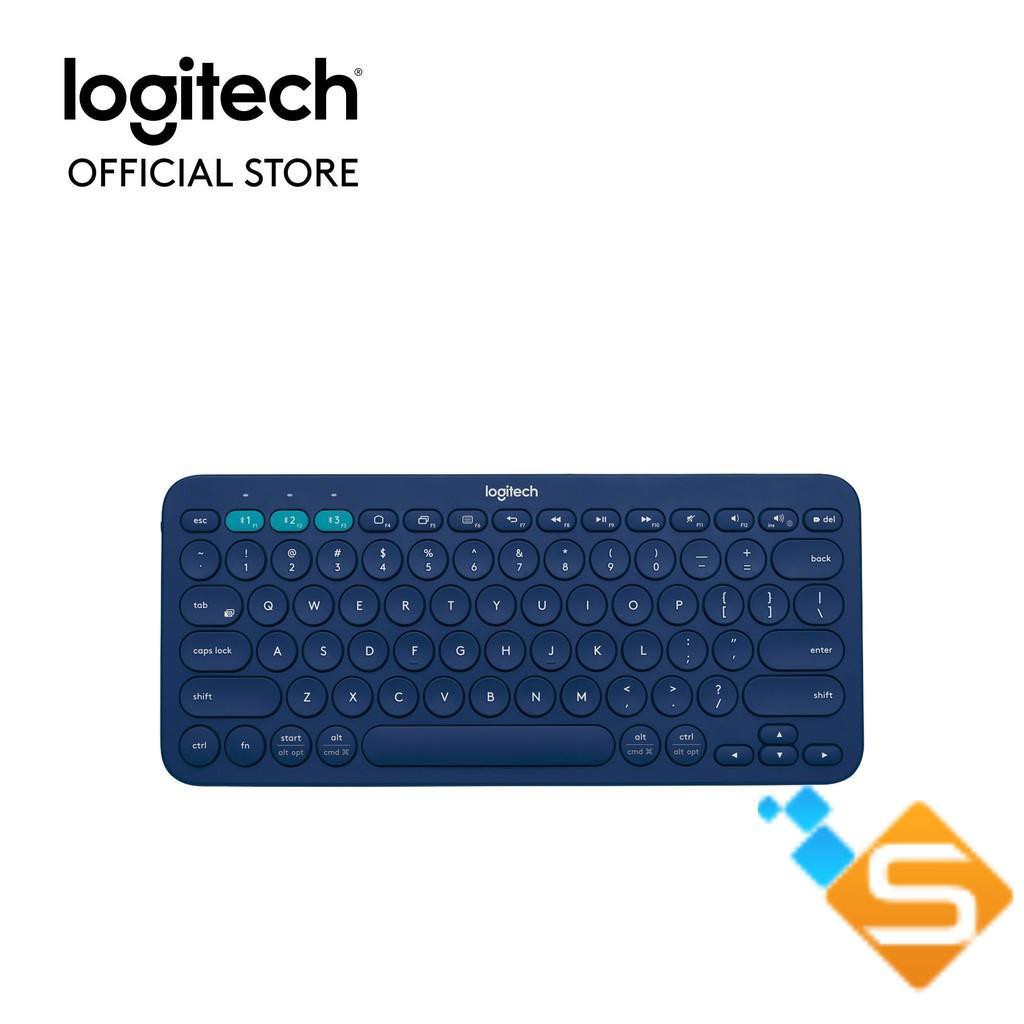 Bàn phím Bluetooth Logitech K380 Multi-Device - Kết nối Bluetooth cùng lúc 3 thiết bị - Bảo Hành 1 Năm