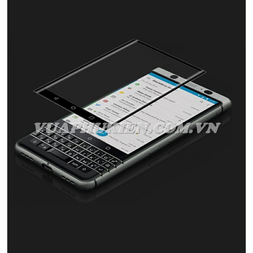 Tấm dán kính cường lực 4D cho BlackBerry Key One / Key 2 / Priv Full màn hình, chống xước , chống vỡ