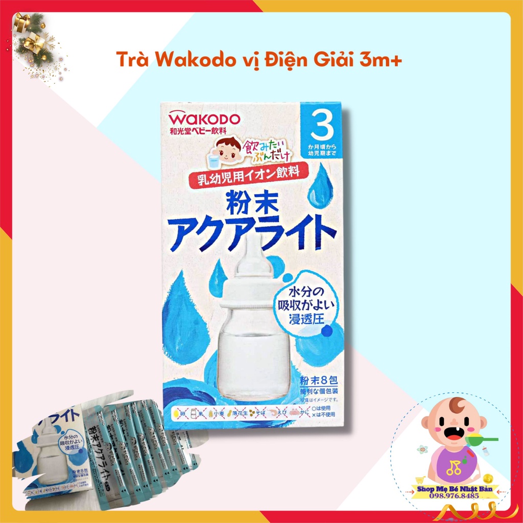 Trà Wakodo Trái Cây | Trà Thanh Nhiệt Nhật Bản Cho Bé Từ 1m+