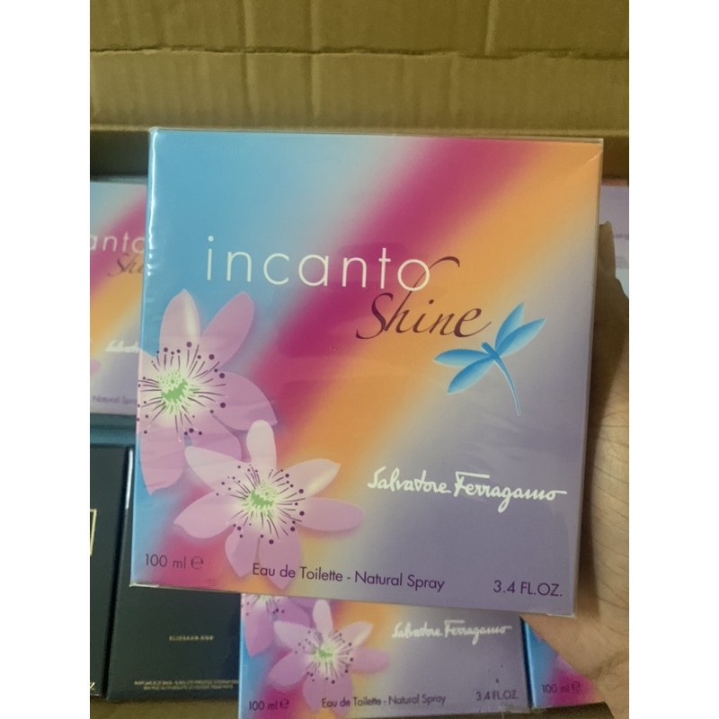 [HÀNG CHÍNH HÃNG] NƯỚC HOA SALVATORE FERRAGAMO INCANTO SHINE 100ML FULL SEAL [HOÀN TIỀN GẤP 1000%]