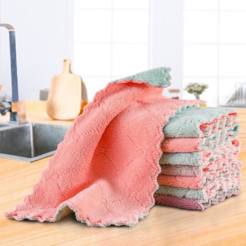 LỐ 10 CÁI KHĂN LAU SIÊU SẠCH