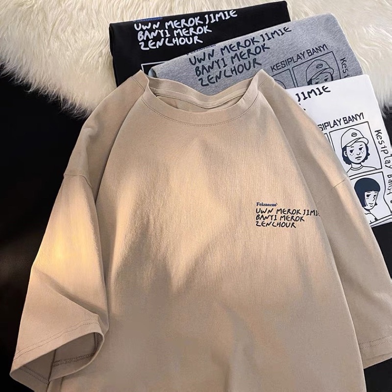 Áo thun nam nữ, áo phông shopcossi chất cotton in hình BANI