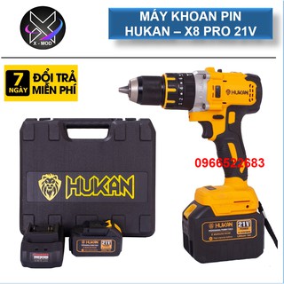 Máy khoan pin hukan x8 pro 21v