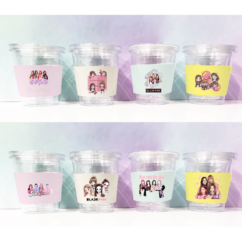 Cốc 2 lớp Blackpink C2DI2 cốc giữ nhiệt ly 2 lớp  pu cốc làm lạnh dễ thương