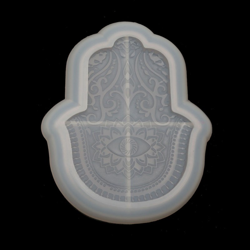 Khuôn Làm Giá Đỡ Nhựa Resin Epoxy Hình Bàn Tay Hamsa