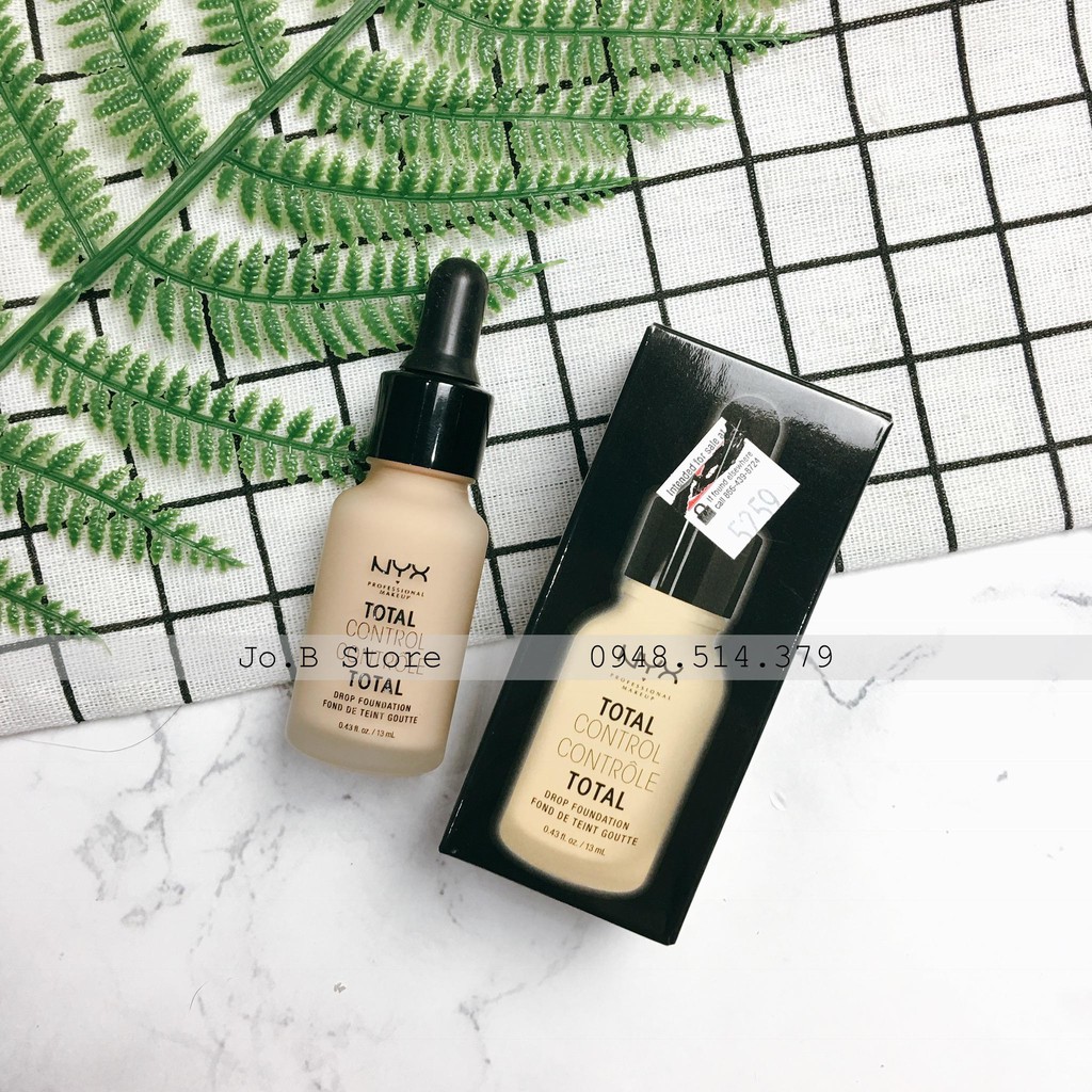 Kem nền Nyx Total Control Drop Foundation