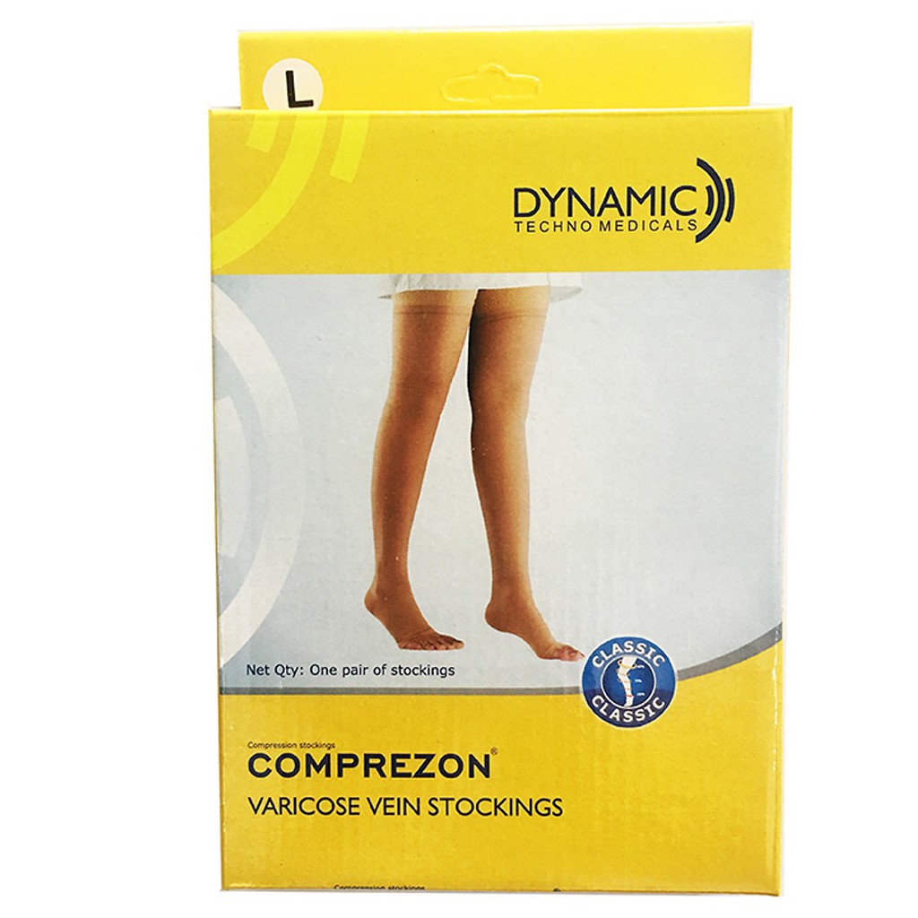 Vớ y khoa chống giãn tĩnh mạch Comprezon-Ad Size S C-XXL (Tới đầu gối)