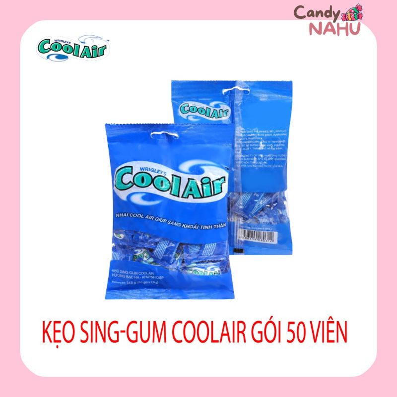 Kẹo cao su hương bạc hà -  khuynh diệp Cool Air 50v