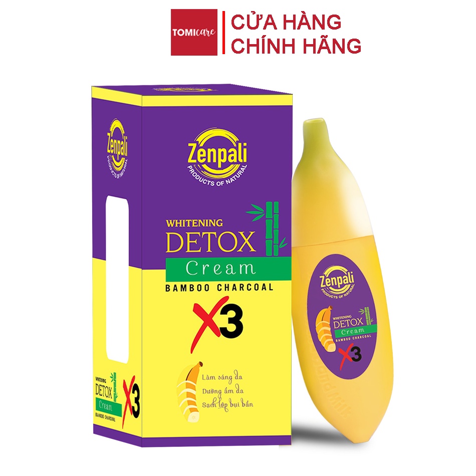 Chuối Cấy Trắng Zenpali 30gr tác dụng giảm thâm thải chì