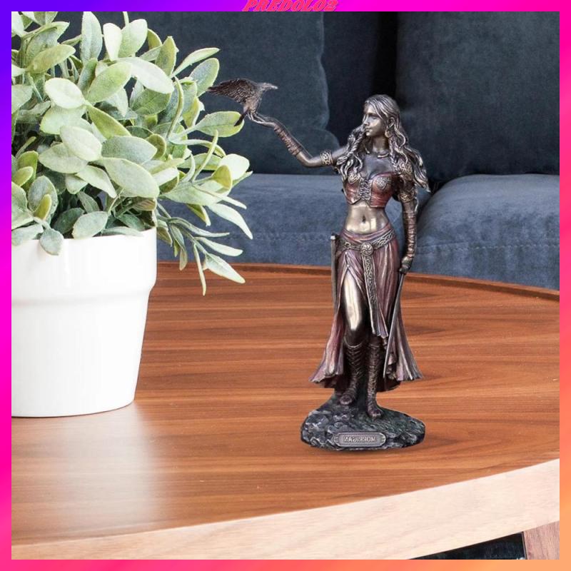 Religion Celtic Goddess of Battle Statue Morrigan Figurine Scultpture Decor
