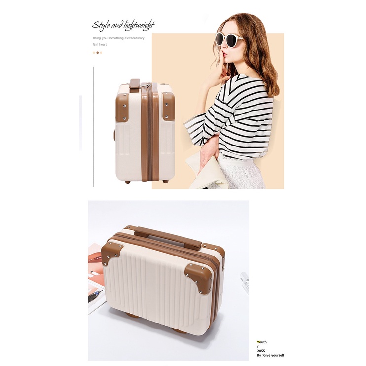 Túi đựng mỹ phẩm 47cm YAZHOULONG thời trang Hàn Quốc