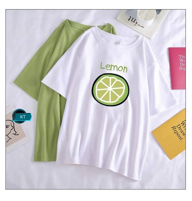 Áo phông LEMON chanh cắt HARIQUEEN