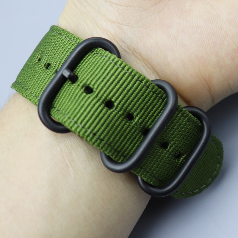 Dây Đeo Bằng Vải Nylon 16mm Cho Đồng Hồ Casio G-SHOCK GM-110 GM-2100 GA-900 GA-100/110 700 ga2100 DW5600