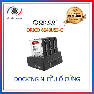 Dock 4 bay orico 6648us3-c, nhận 4 ổ 14t