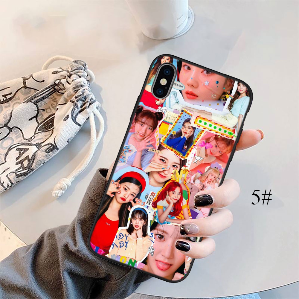 Ốp Điện Thoại Mềm Hình FO39 IZONE Cho iPhone 13 12 Pro Max Mini XS Max X