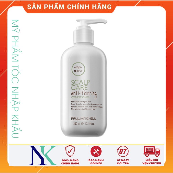 DẦU XÃ KÍCH THÍCH MỌC TÓC TEA TREE SCALP CARE ANTI THINNING 300ML