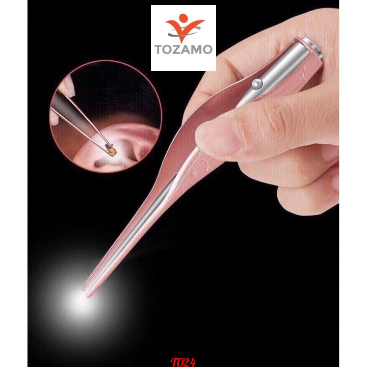 Ngoáy tai có đèn 🍉FREESHIP🍉Cây gắp ráy tai có đèn soi cho bé T024