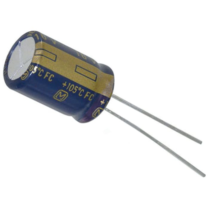 C02 Tụ điện màu xanh đen 100uF 100V 105 độ