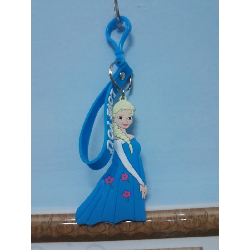 Móc khóa nhựa Silicon Elsa