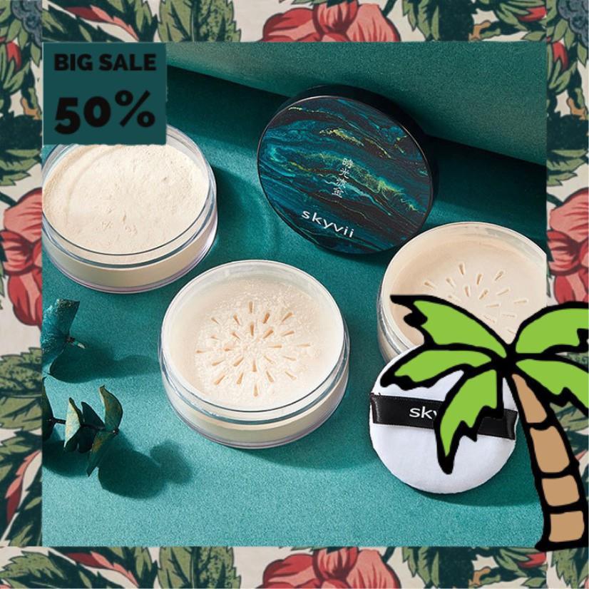 Phấn Phủ Dạng Bột SKYVII 5007 Ngọc Xanh Mềm Mịn Auth Nội Địa | BigBuy360 - bigbuy360.vn