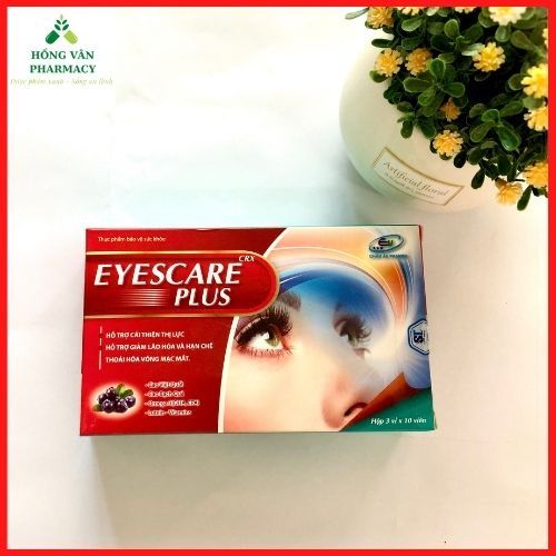 Viên uống bổ mắt sáng mắt EYES CARE PLUS, giảm cận thị, khỏi lo các bệnh về mắt