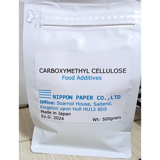 CMC - Chất tạo dai, tạo nhớt, tạo đầy trong mì gói, gốm sứ, kem, nước súp, trong mỹ phẩm, y tế (túi 500g)