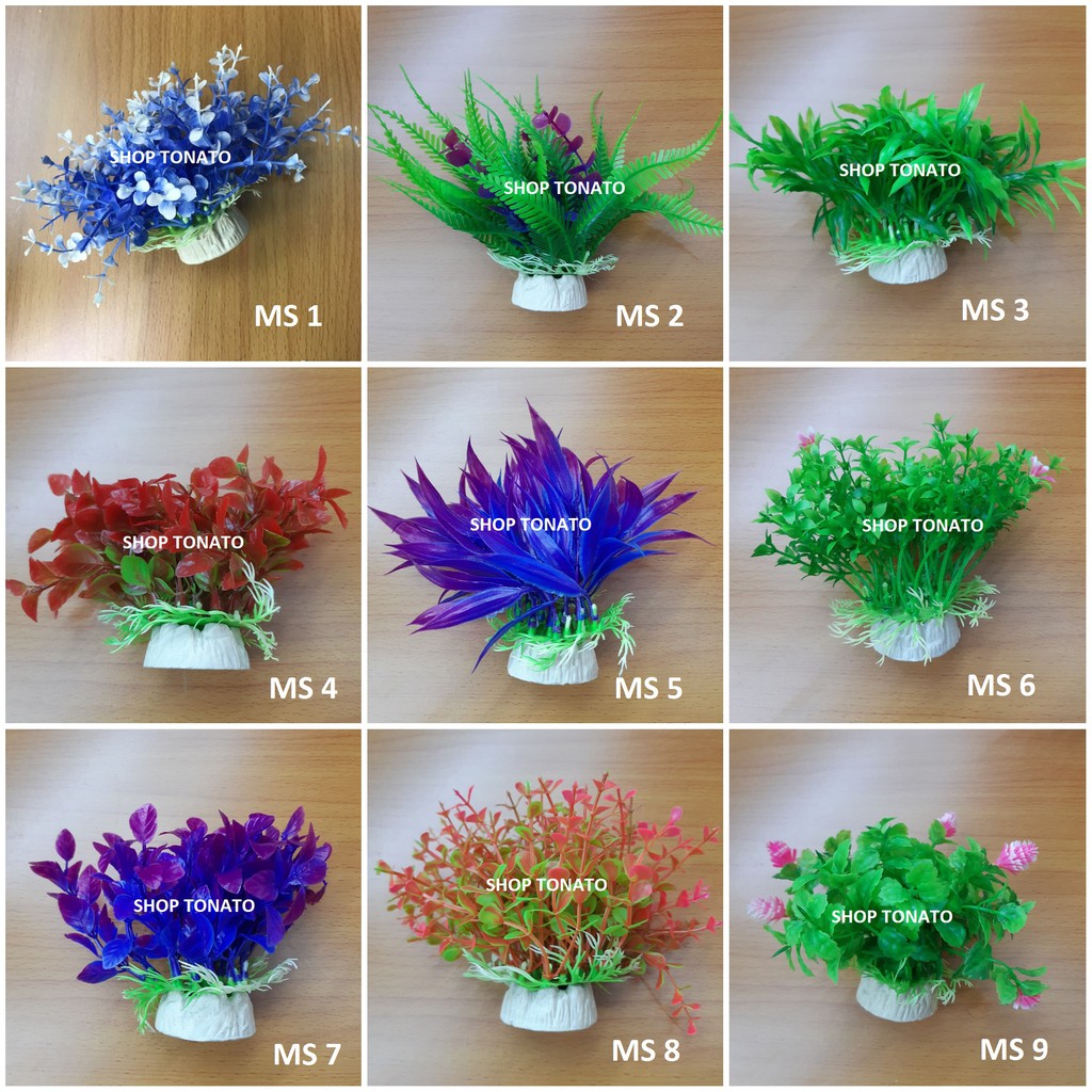 RONG GIẢ TRANG TRÍ HỒ CÁ B CAO 10CM