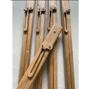 Bộ thước compa gỗ sồi cho giáo viên