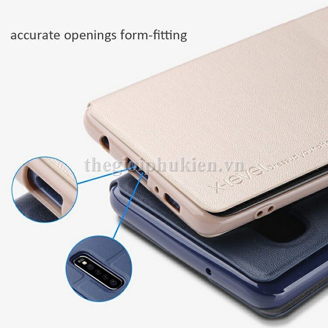 Bao da FIB X-level cho Samsung Galaxy Note 20 Ultra/ Note 10 Plus/ Note 9/ Note 8 sang trọng