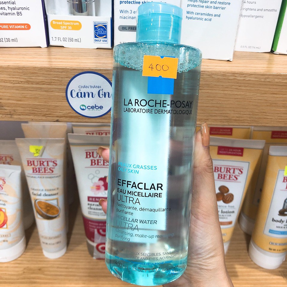 Nước tẩy trang da dầu La Roche-Posay Effaclar Eau Micellar Water Ultra for Oily Skin