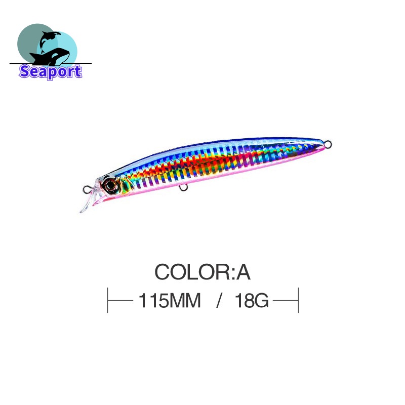 Mồi Giả Câu Cá 115mm 18g Chất Lượng Cao
