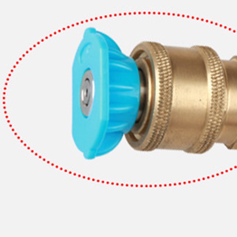 Bộ 7 Vòi Phun Nước Áp Suất Cao 7 Đầu Phun 1 / 4 Inches 4500 Psi