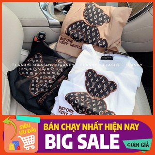 [FREESHIP] Áo Thun Tay Lỡ Unisex Form Rộng Hình Gấu Cực Chất