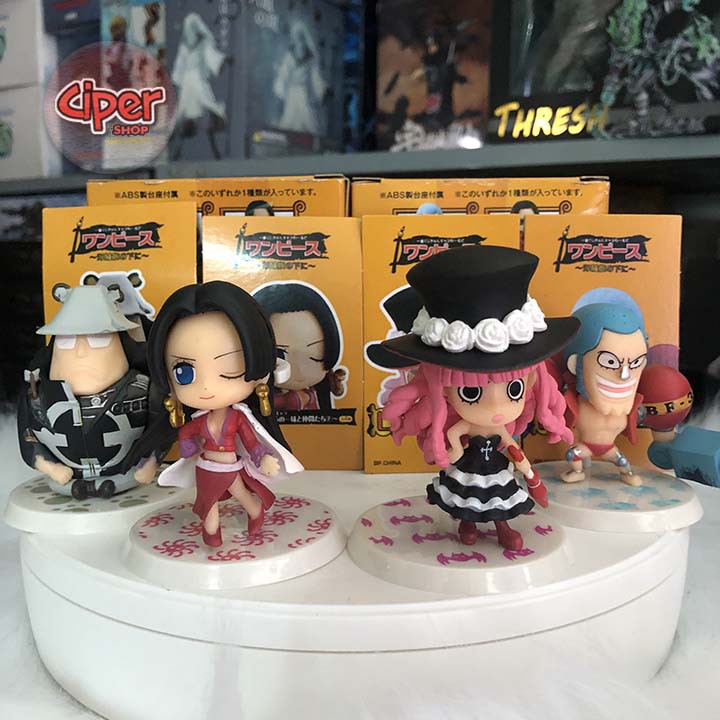 Bộ 4 nhân vật One Piece Chibi - Mô hình One Piece