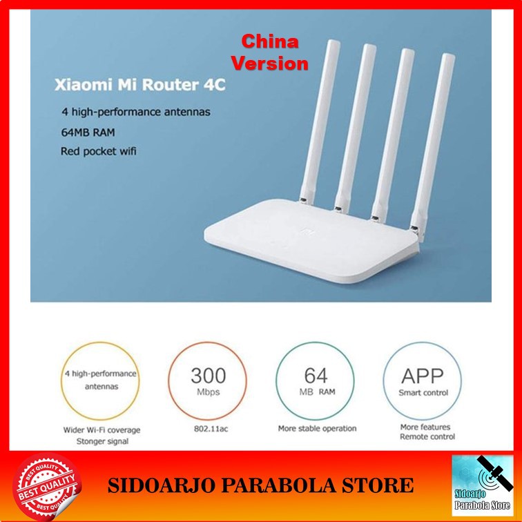 Thiết Bị Phát Wifi Xiaomi 4C 300Mbps 2.4Ghz 4 | BigBuy360 - bigbuy360.vn